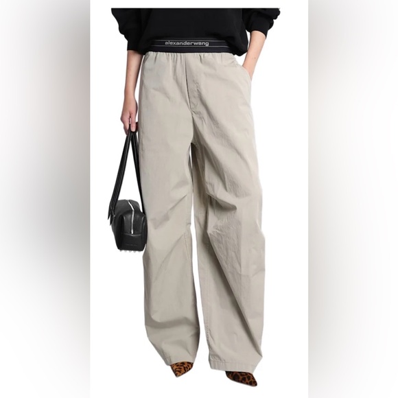 Alexander Wang Logo Waistband Pants - Picture 5 of 5